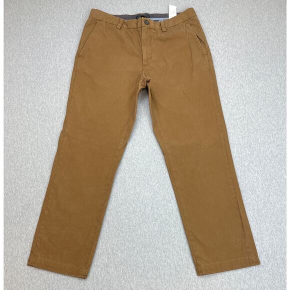 Banana Republic Other - Banana Republic Pants Men 33 x 30 Brown 100% Cotton Aiden Chino Straight